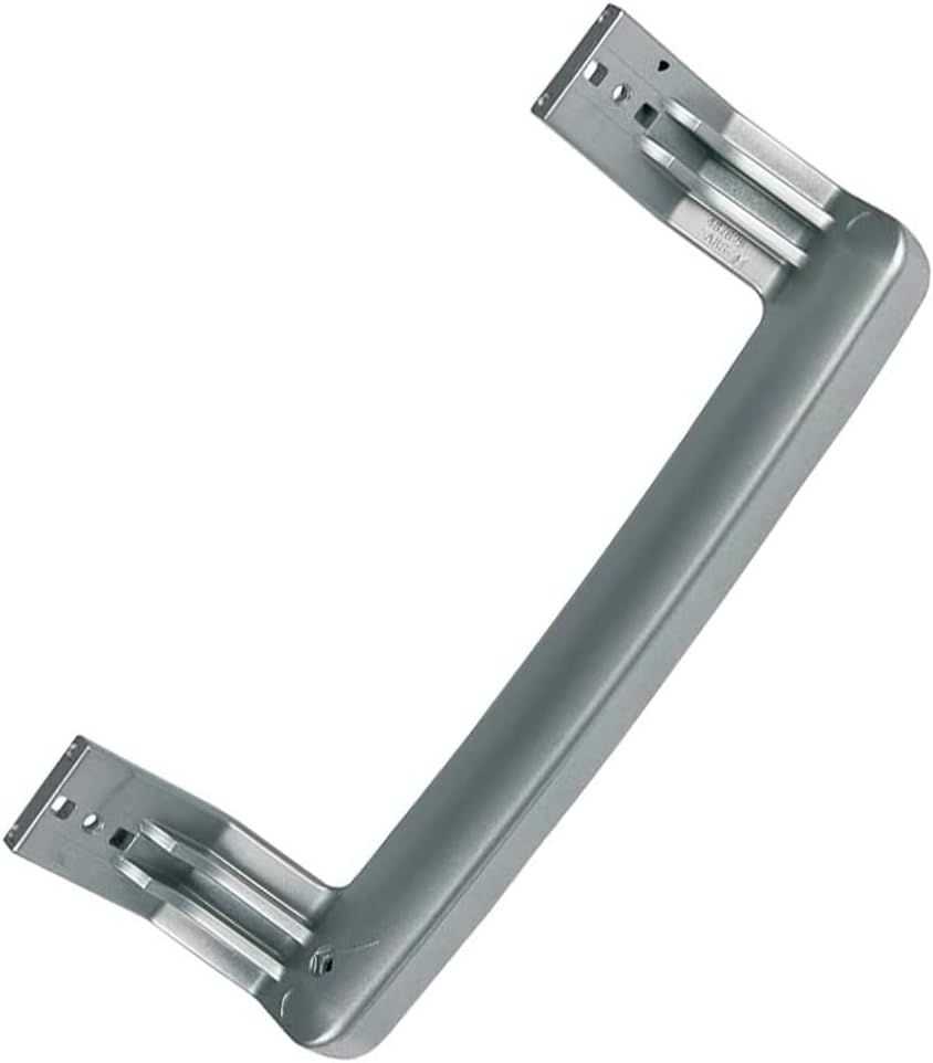 Beko - poignée de porte argentée - 260 mm - compatible 4900061200