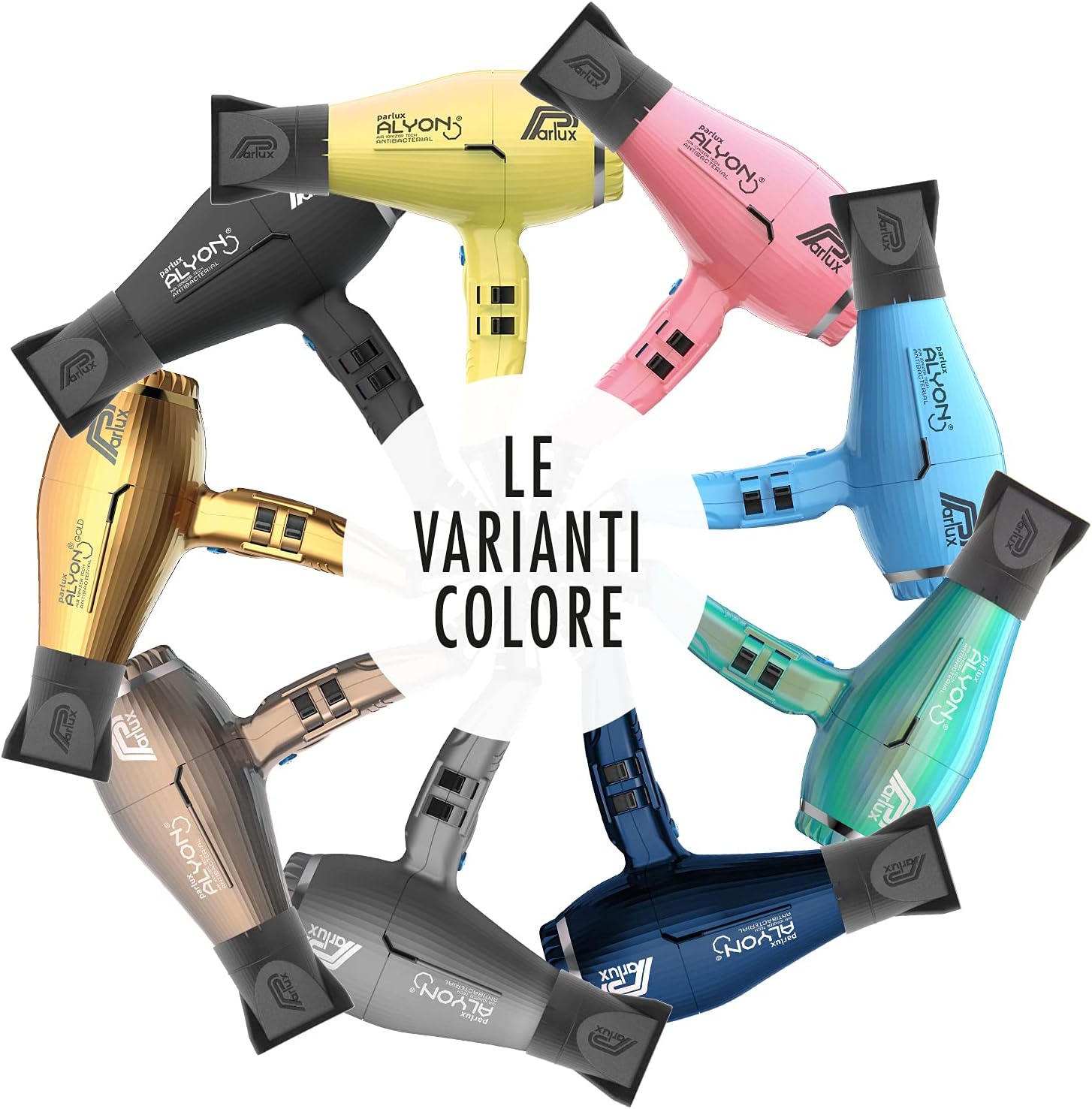 Parlux - Alyon (Rose) - compact, léger, ionique - séchage rapide