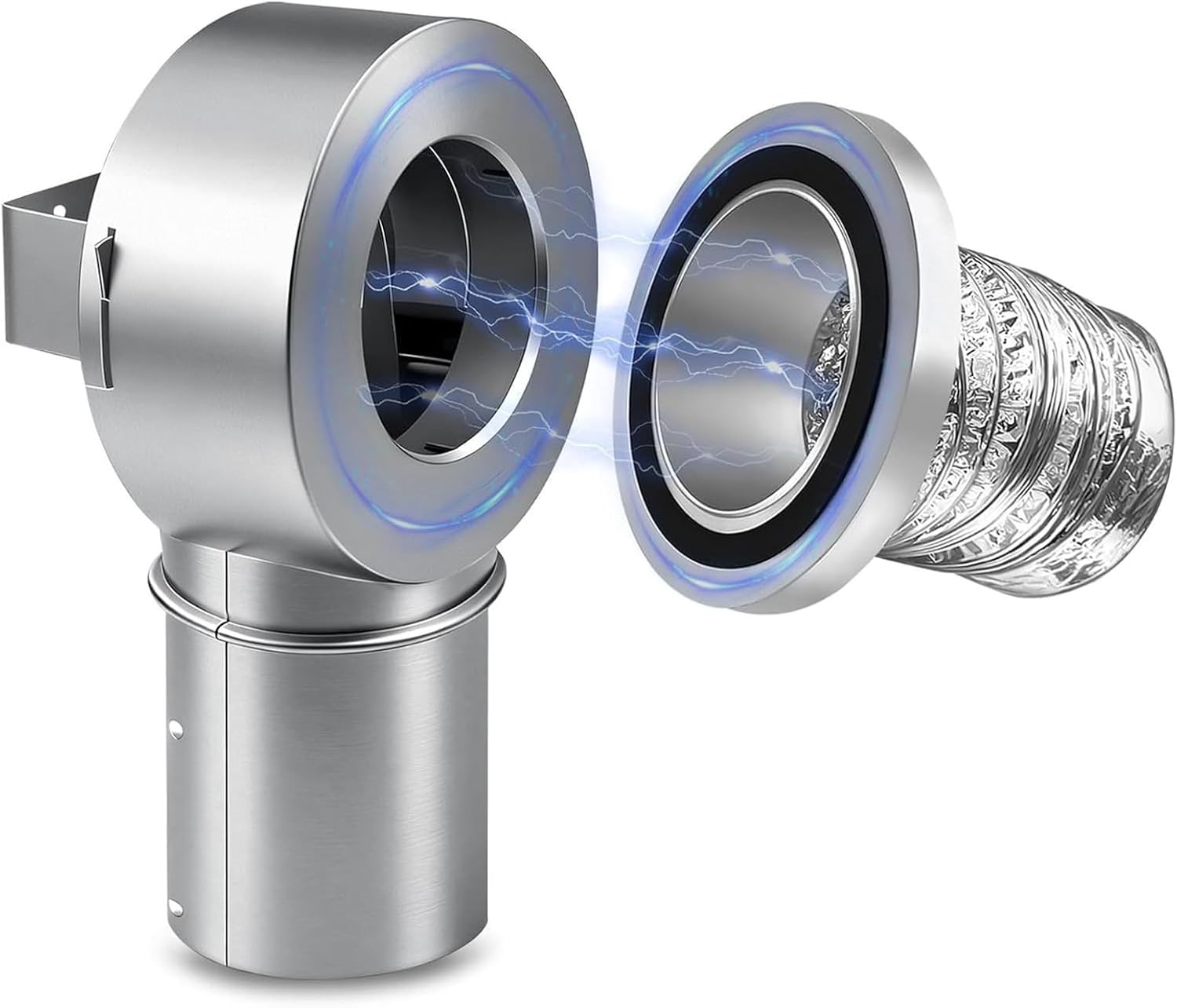 Cocoarm - Raccord magnétique 90° inox, 4 pouces, installation facile