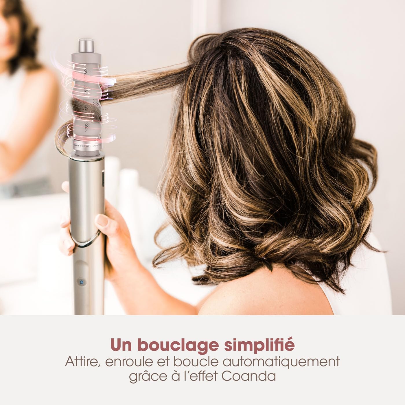 Shark - FlexStyle Air Styler - boucleurs auto-wrap, sèche-cheveux, pour tous types de cheveux