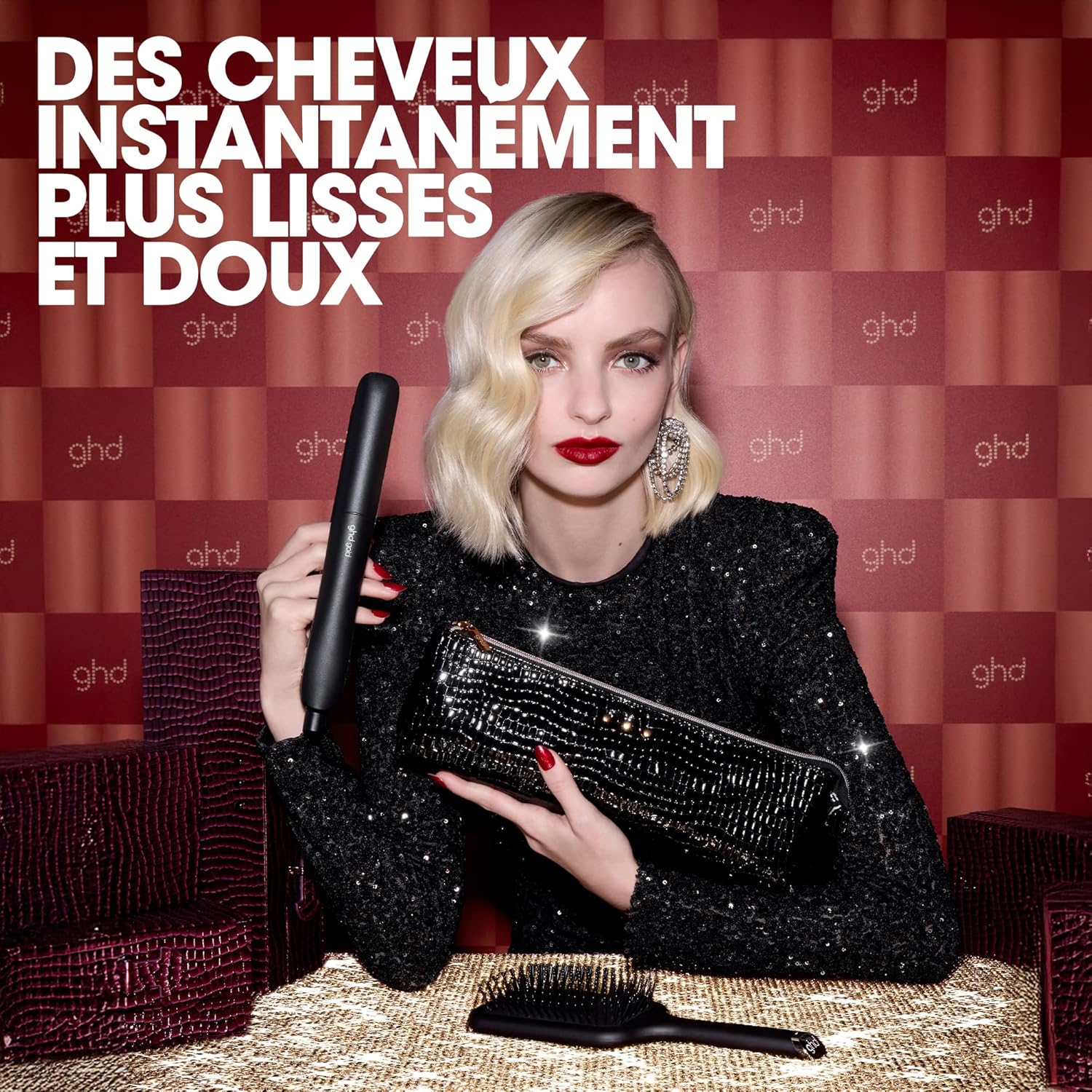 ghd - Gold série - Lisseur professionnel, design arrondi, brillance 65%