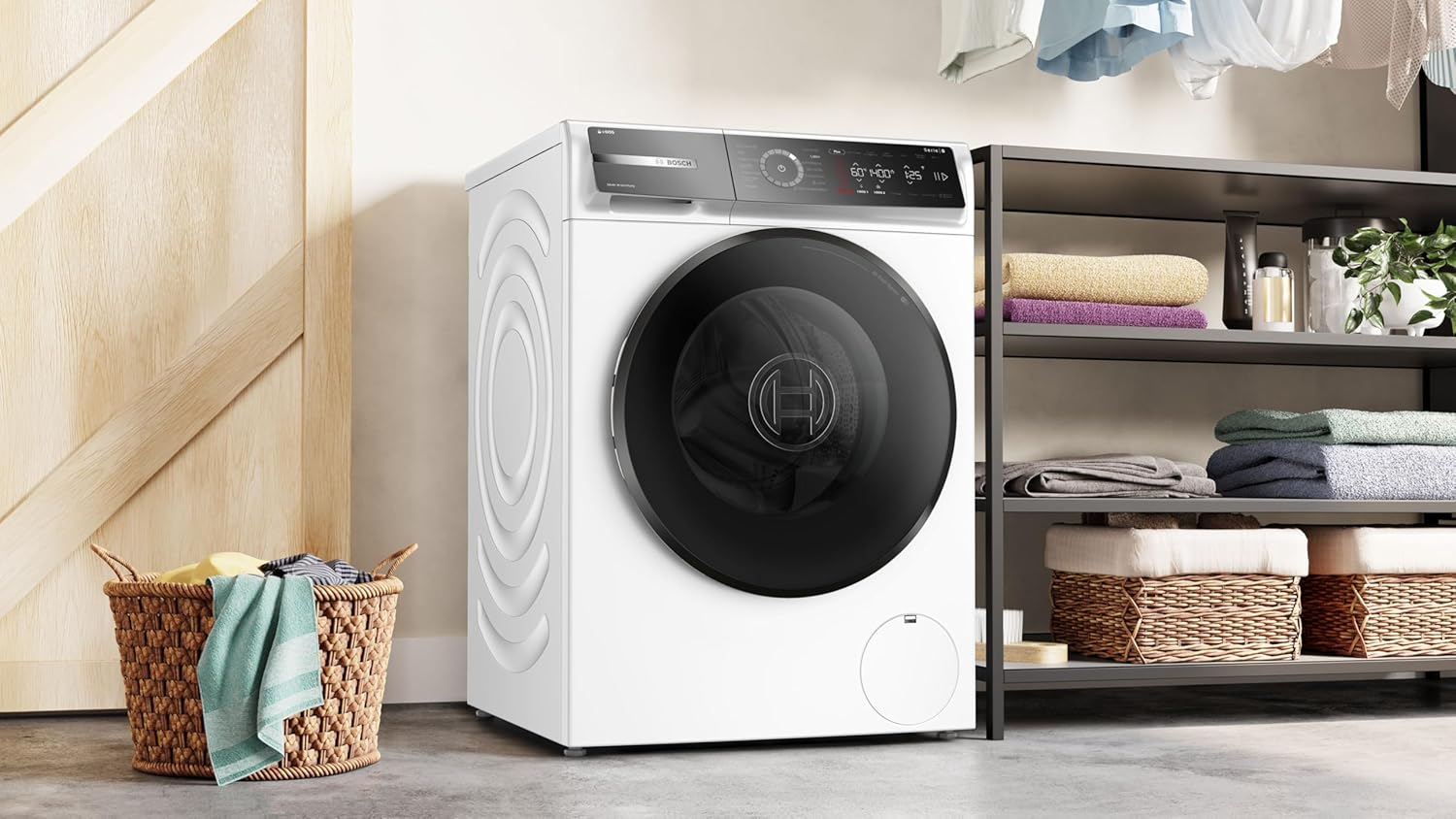Bosch - lave-linge Série 8, 9 kg, 1400 tr/min, blanc - WGB244A2FR