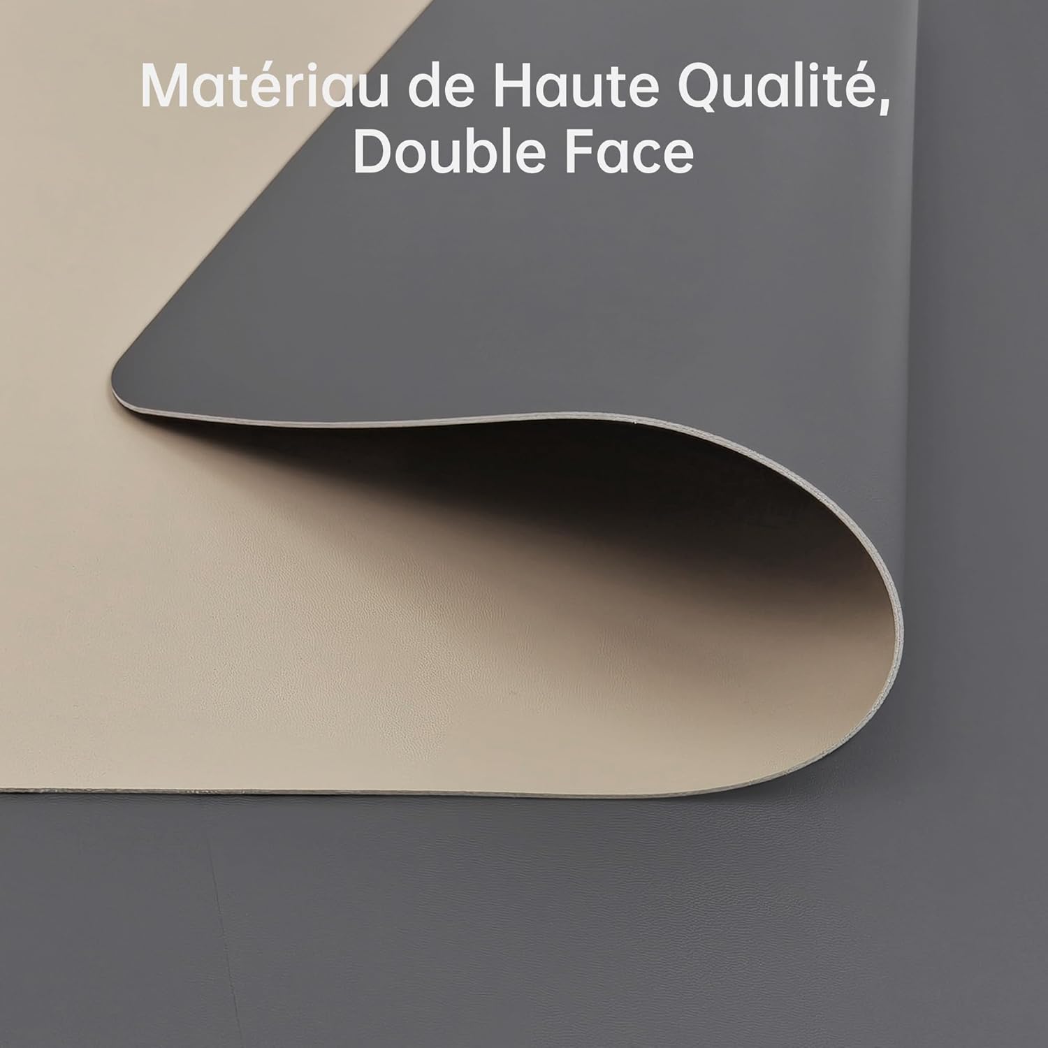 KitchenBoss - Set de Table Double Face - 43x30cm - Lavable, antidérapant, résistant à la chaleur