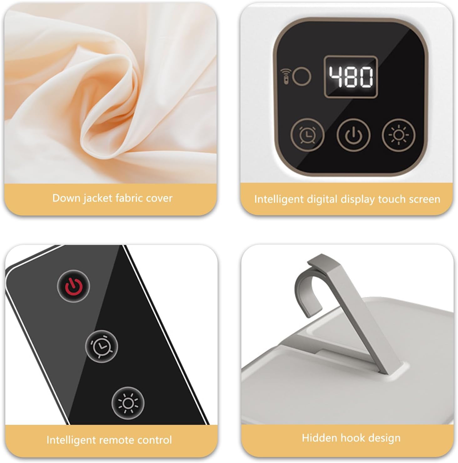 Mini sèche-linge - pompe à chaleur - minuterie 1-8H, UV, télécommande