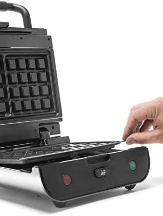 SENYA - gaufrier 2 en 1, plaques antiadhésives, rangement facile (M)