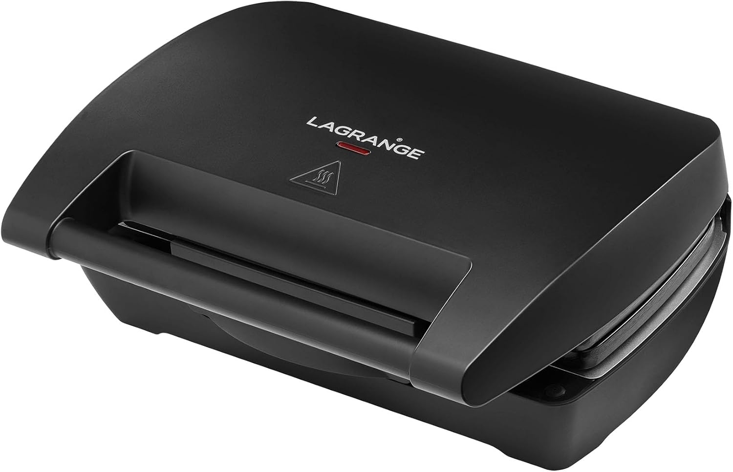 LAGRANGE - Gaufrier Mini Maxi - 120x120mm - 900W, multifonction, plaques faciles à nettoyer, 028662