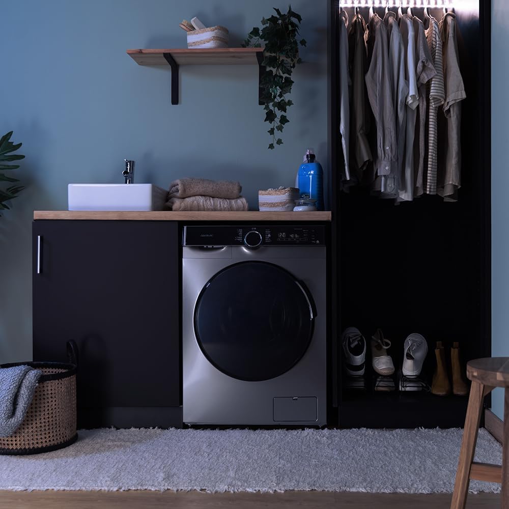 Cecotec - Bolero DressCode (série 121000) - 12kg, 1400tr/min, Inverter, Spa Care