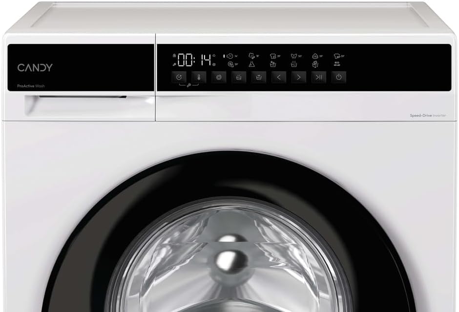 Candy - EY série - 85x60x47 cm - 7kg, 1200trs, Classe A, éco, blanc - EY27SB7-S