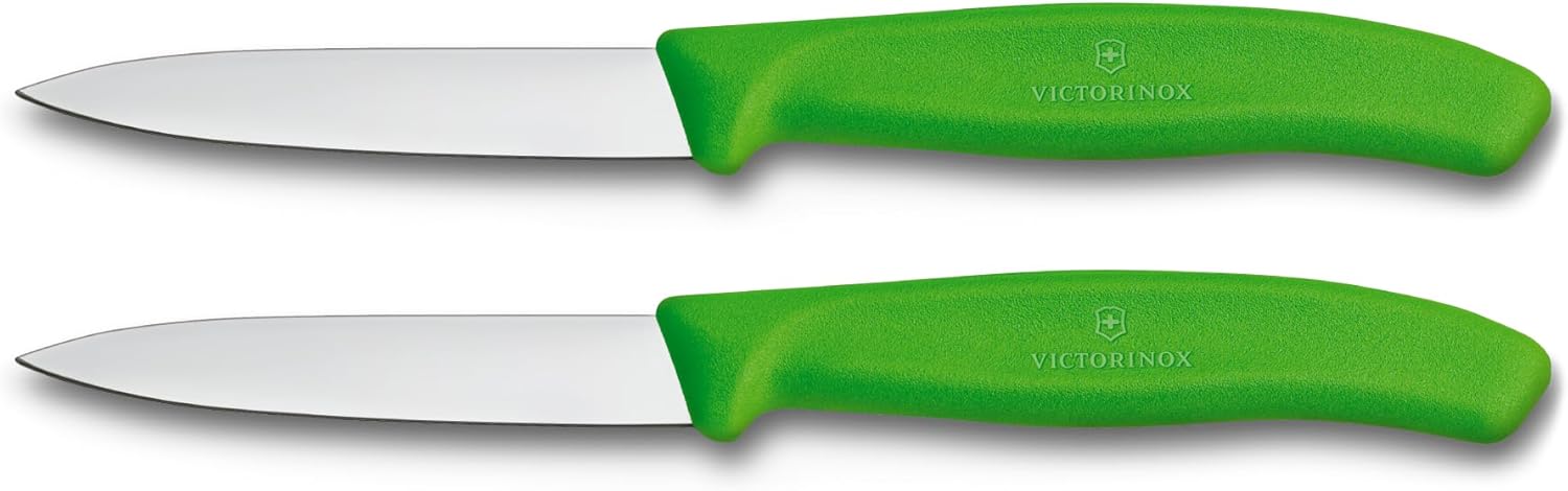 Victorinox - Swiss Classic - 8 cm - Set 2 couteaux inox, lame extra tranchante