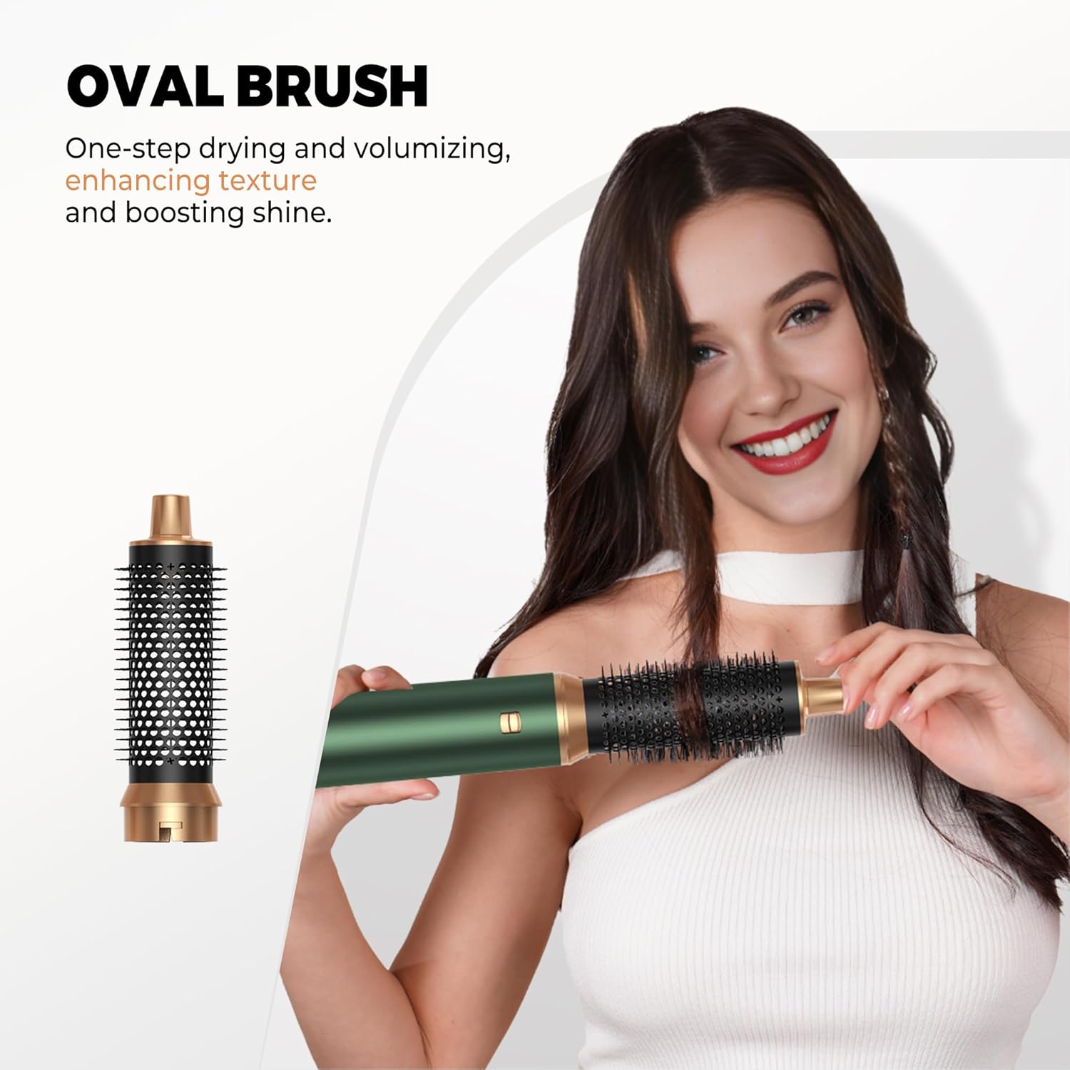 Air Styler Pro - 5 en 1 - sèche, boucle, lisse, dimensions compactes