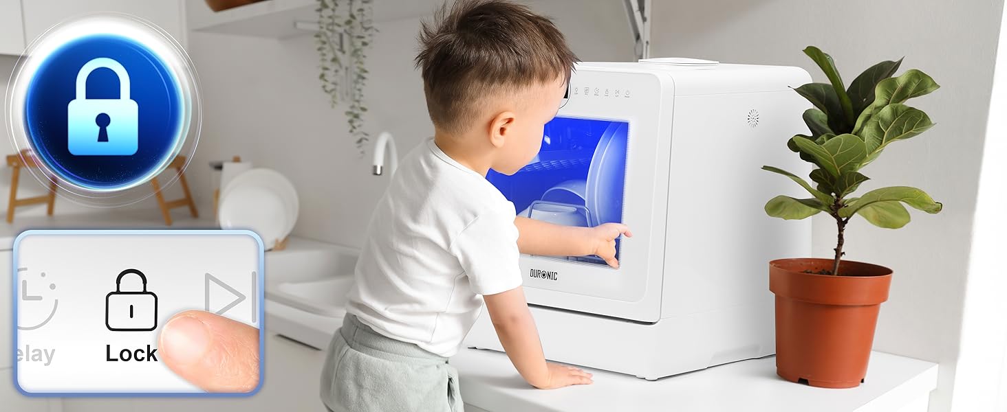 lave vaisselle posable table compact portable gain place cuisine lavage faible consommation énergie