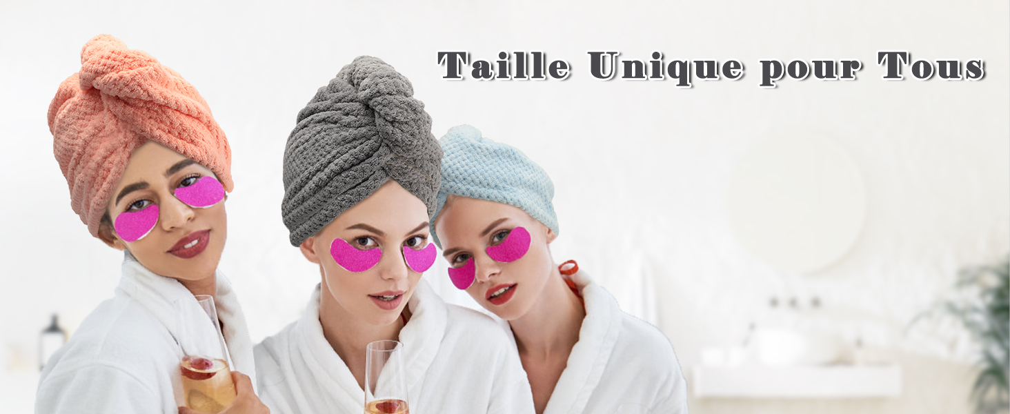 hair turbans for wet hair microfiber hair towel for curly hair