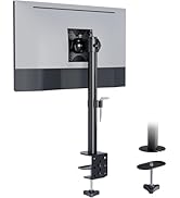 BONTEC Support de bureau pour écran 13-34", supporte jusqu'à 10 kg, avec affichage Full Motion Ad...