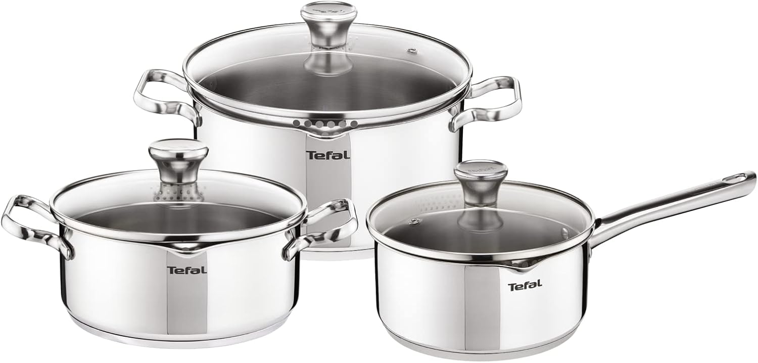 Tefal - Duetto On - batterie cuisine inox 6pcs induction - A705S636