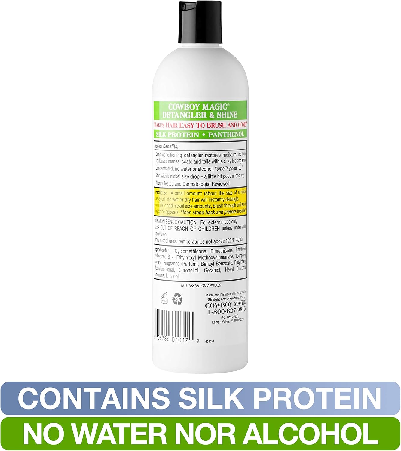 Garden at Home - spray démêlant chevaux - 1 pinte - brillance et soin