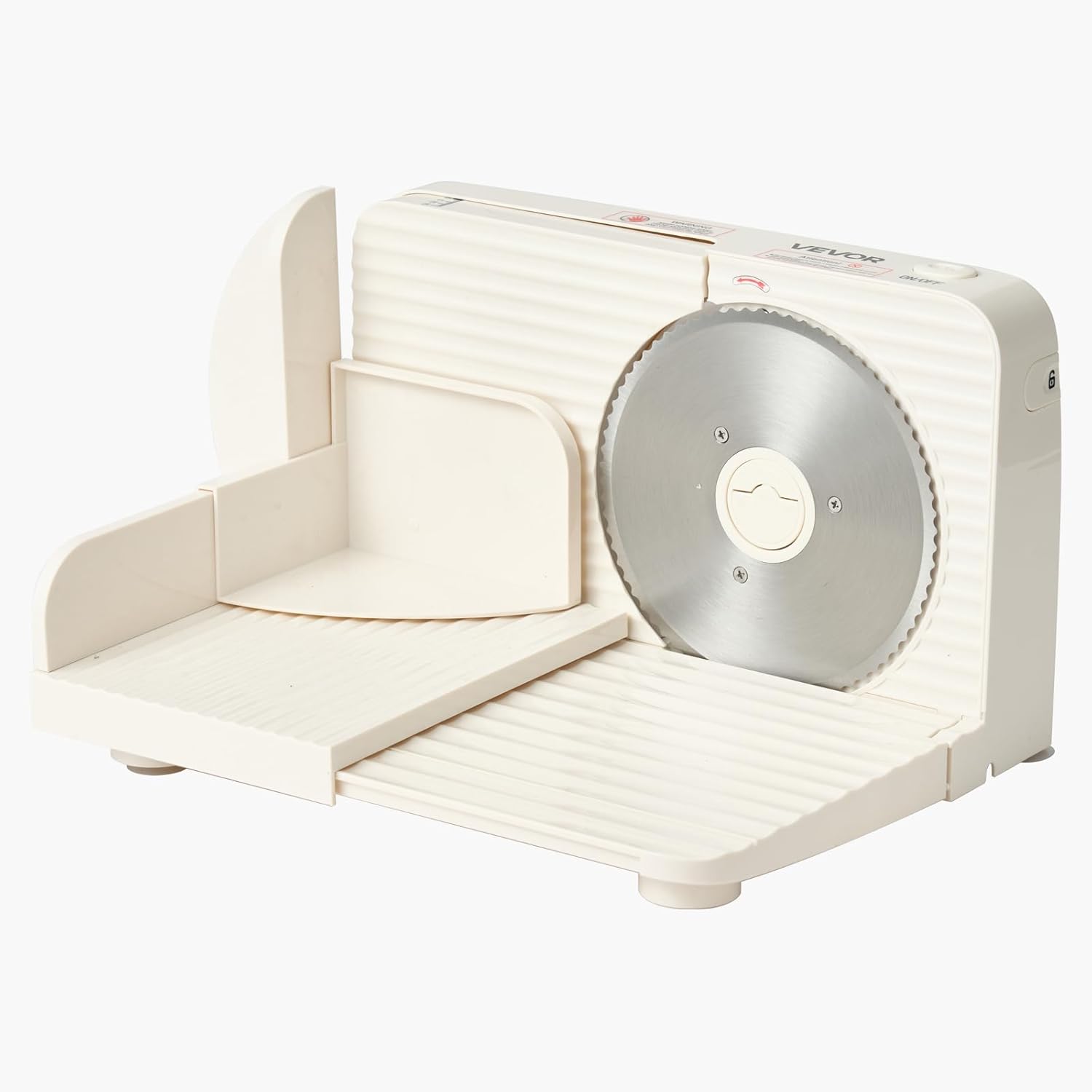 VEVOR - trancheuse électrique 180W, lame 170mm, épaisseur réglable