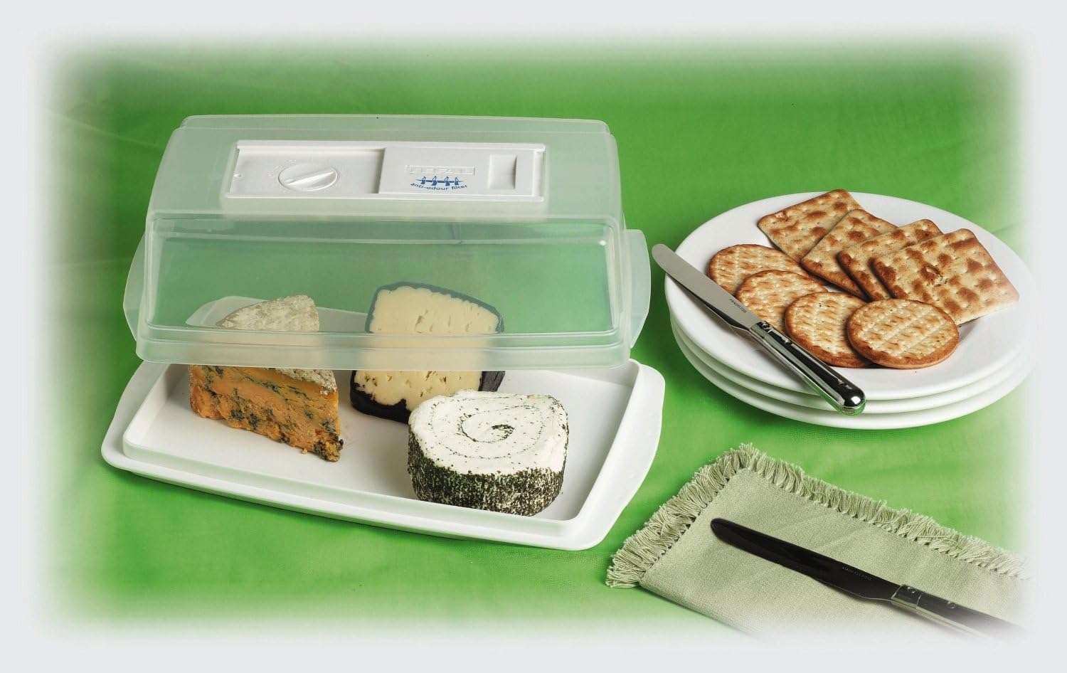 Tefal - cave à fromages petit modèle - 31x19x9 cm - filtre, fabrication française 9182012