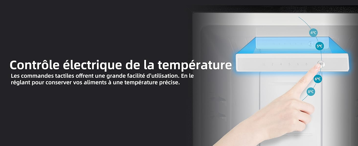 le système de contrôle de la température est conçu pour vous aider à maintenir la température en place.