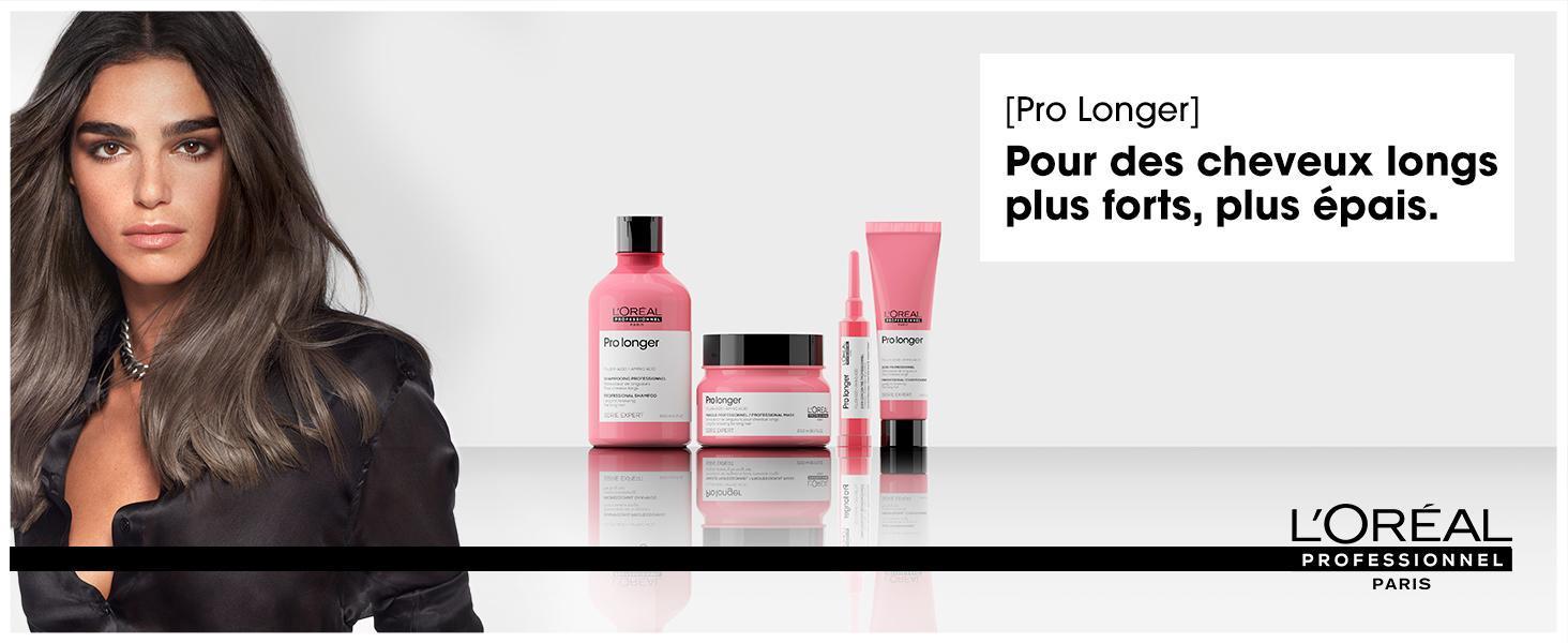 gamme pro longer l'oréal professionnel pour cheveux longs