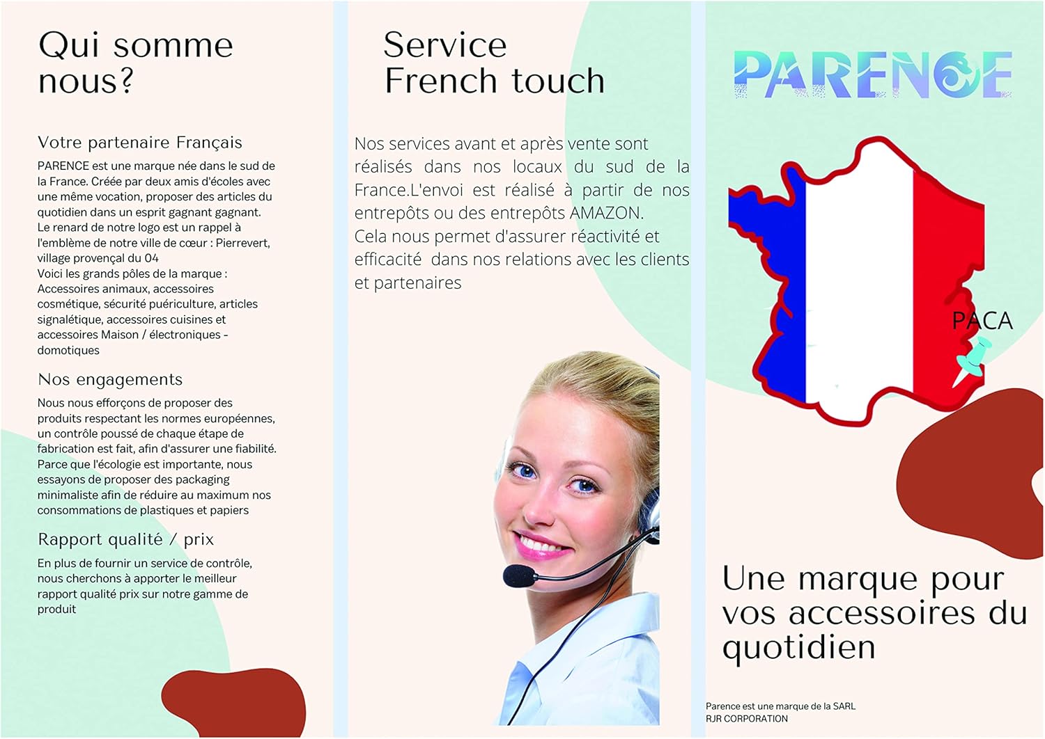 Parence - cure-dents bois - lot 1000pcs - usage quotidien, 2x500