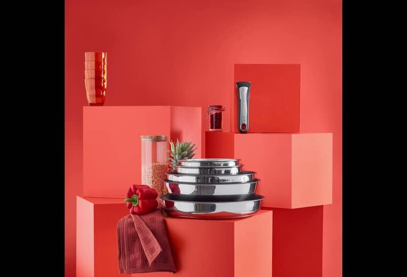 Tefal - Ingenio Preference - poêle 28 cm - inox, induction, empilable, L9720602