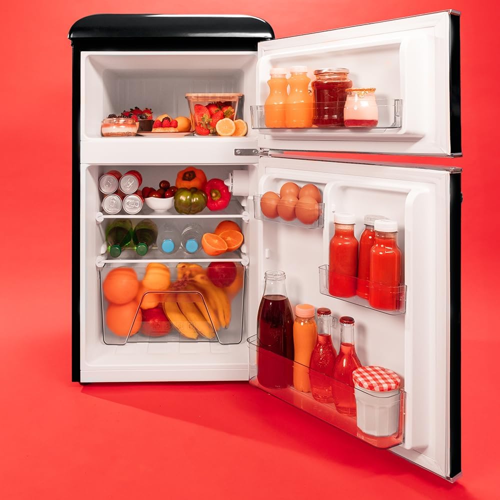 Cecotec - Bolero CoolMarket 2D Origin - 86L, No Frost, LED, classe E, 2D Origin 86