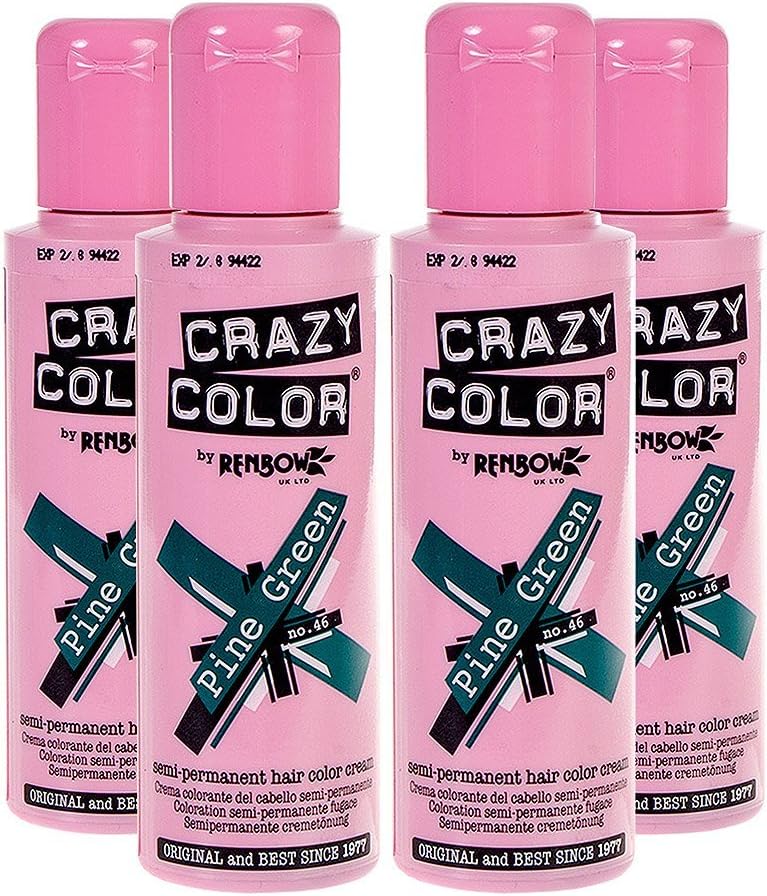 Renbow - Crazy Colour Pine Green - 100ml - semi-permanent - No.46
