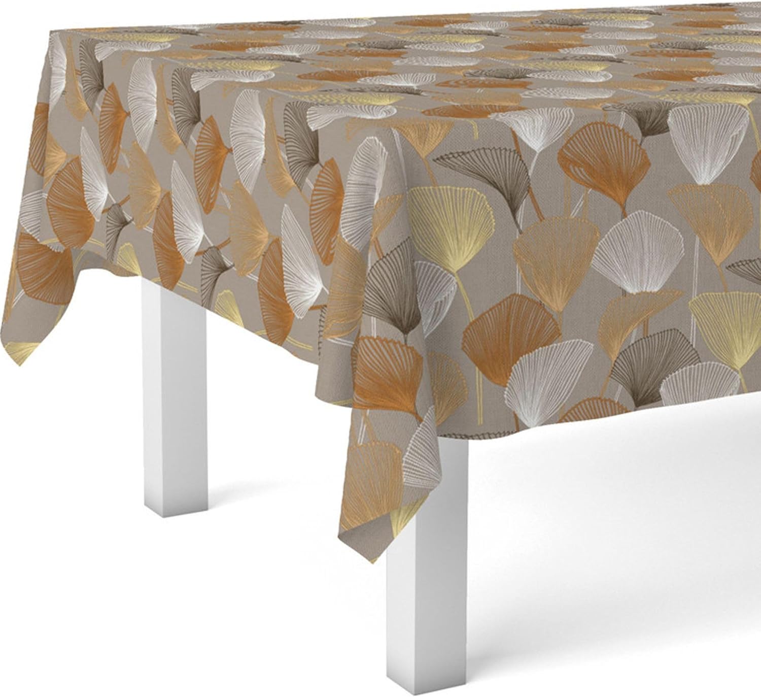 Nappe en toile cirée rectangulaire - 100x140 cm - anti-taches, imperméable, facile d'entretien - DUERO