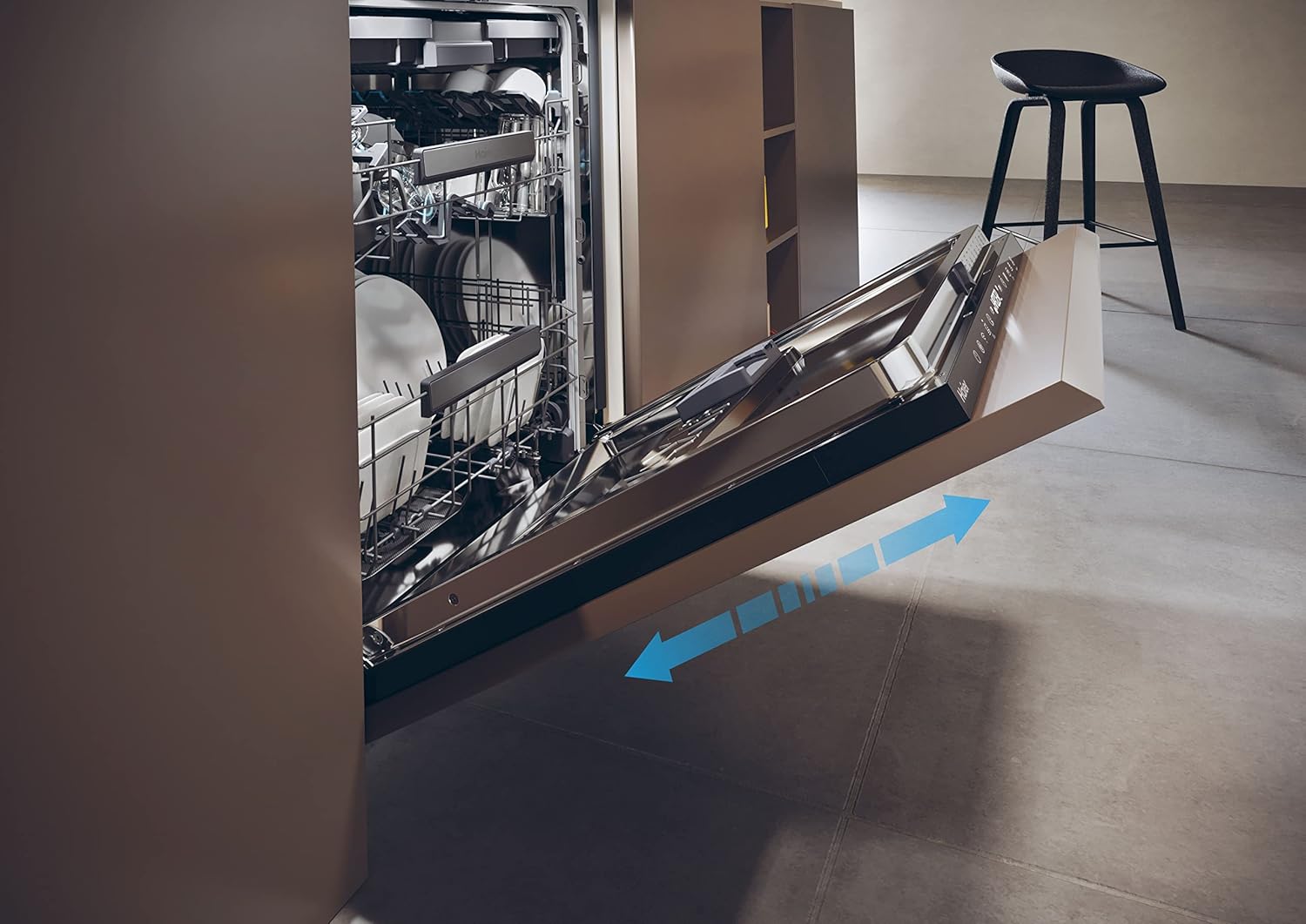 Haier - lave-vaisselle encastrable série XS - 60 cm - 6 programmes - XS6B0S3FSB