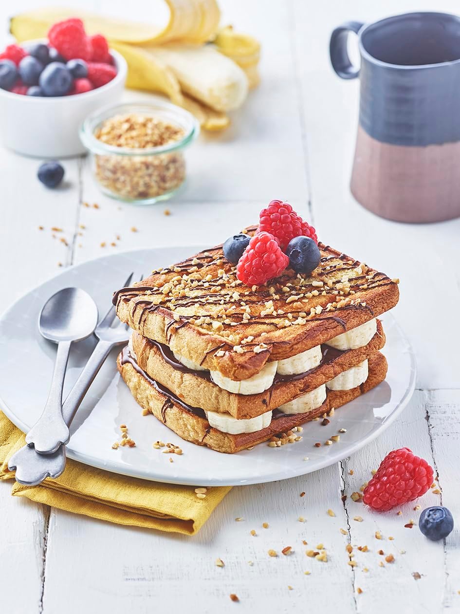 LAGRANGE - plaques Croque-Monsieur Super 2 - aluminium antiadhésif - 030423