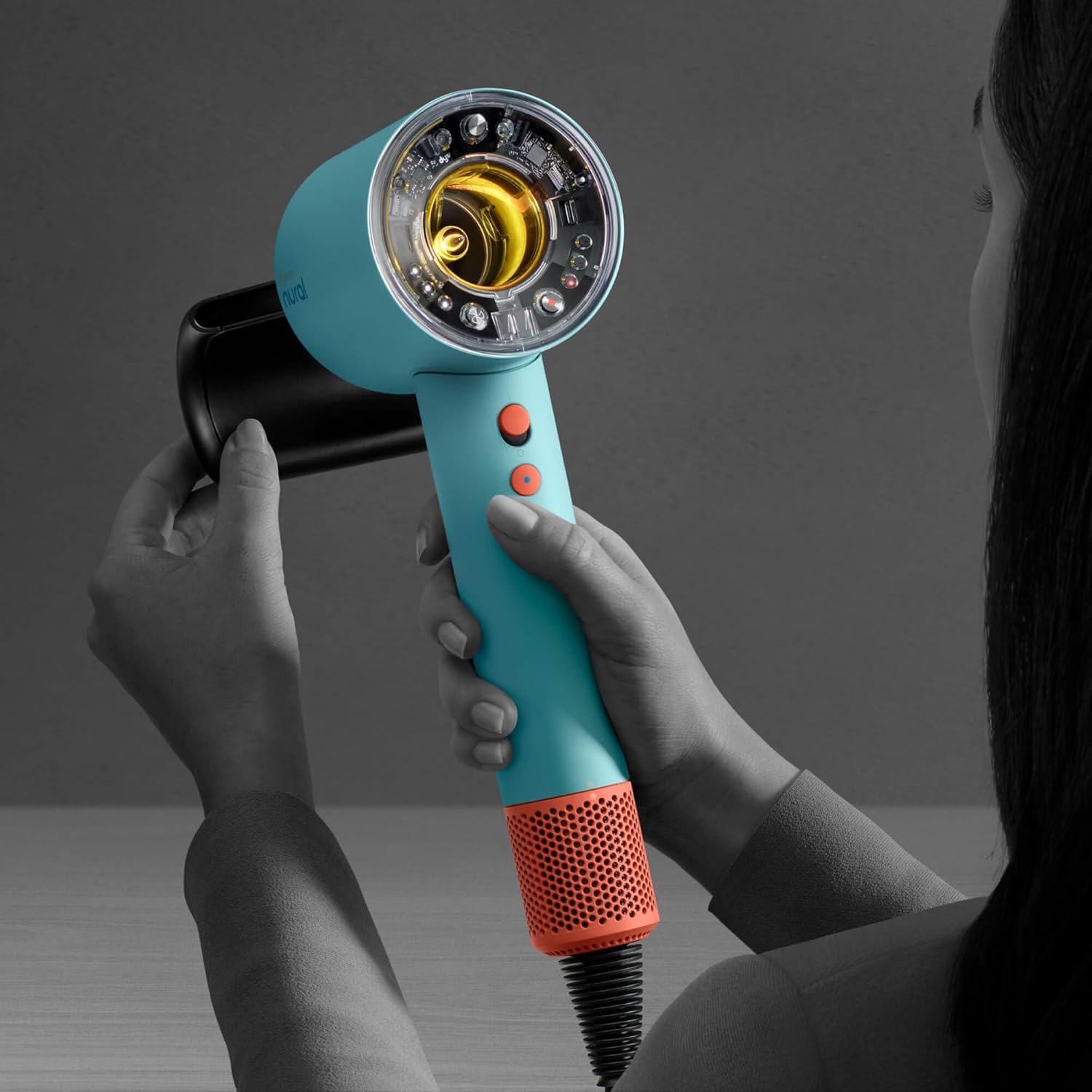 Dyson - Supersonic Nural - sèche-cheveux compact - spécial cheveux bouclés