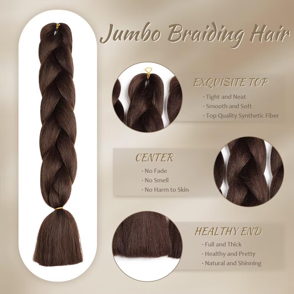 ShowJarlly - Kanekalon Ombre Jumbo Braids 24