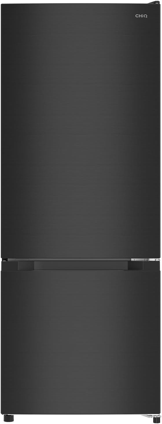 CHIQ - FBM205L42 - 205L, acier noir, 39dB, faible givre, portes réversibles