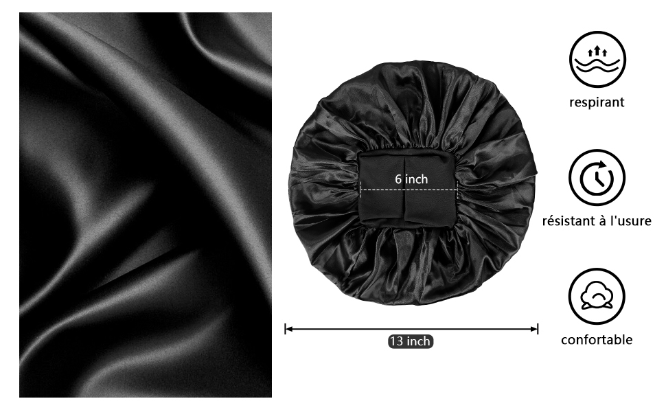 les derniers accessoires de mode pour femmes, noir, satin, soie, soie, soie, soie, soie, soie, soie, soie, soie