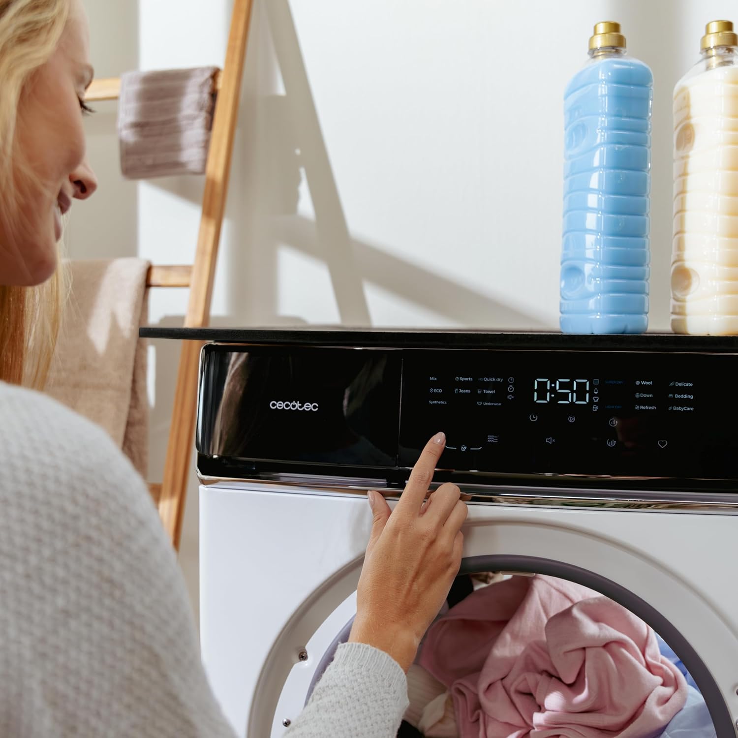 Cecotec - Bolero DressCode Dry 8400 - sèche-linge 8kg - pompe à chaleur, Classe A++, 15 programmes, écran tactile, DRY84