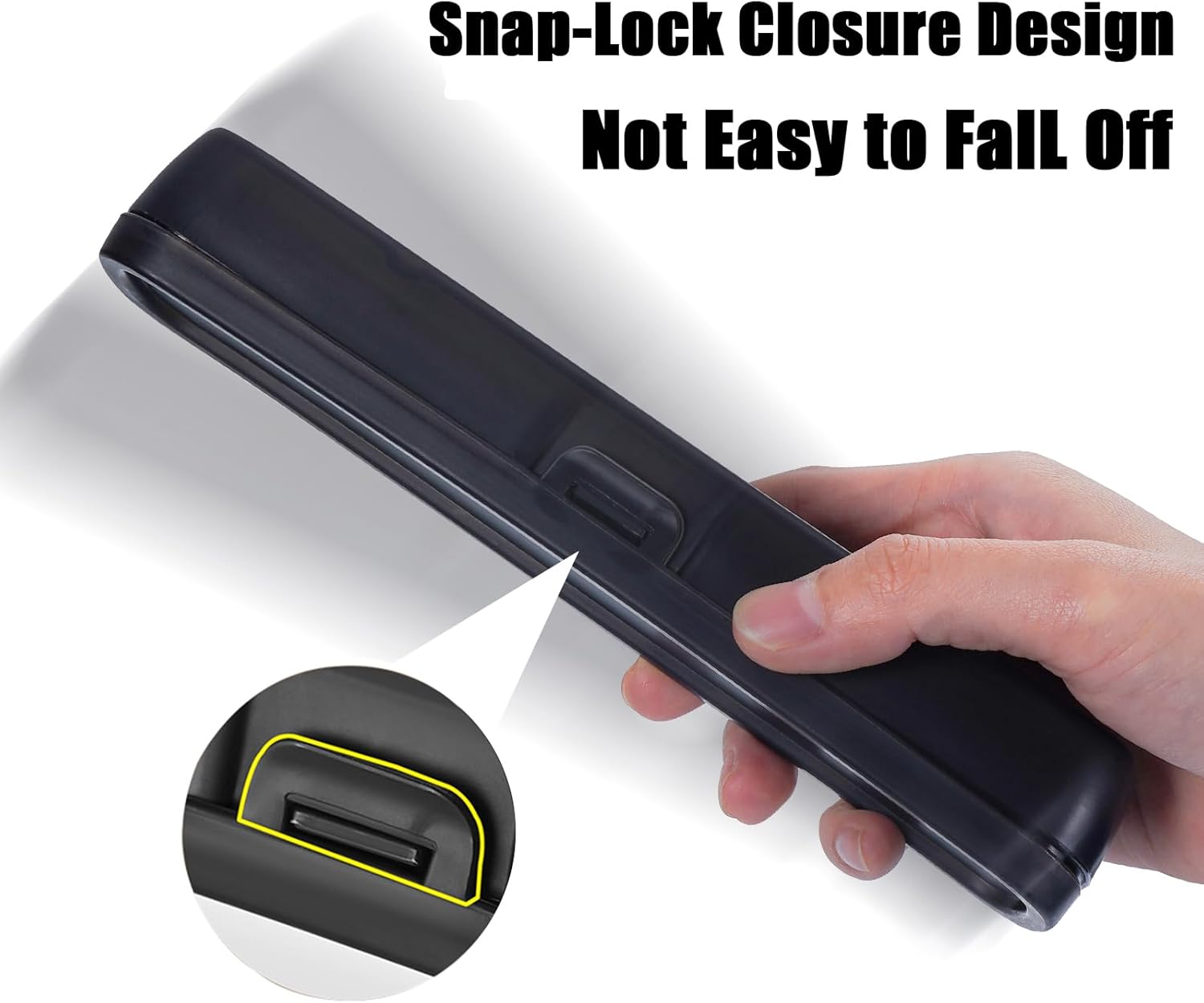 Couverts de camping - acier inoxydable - étui renforcé - lavable - noir