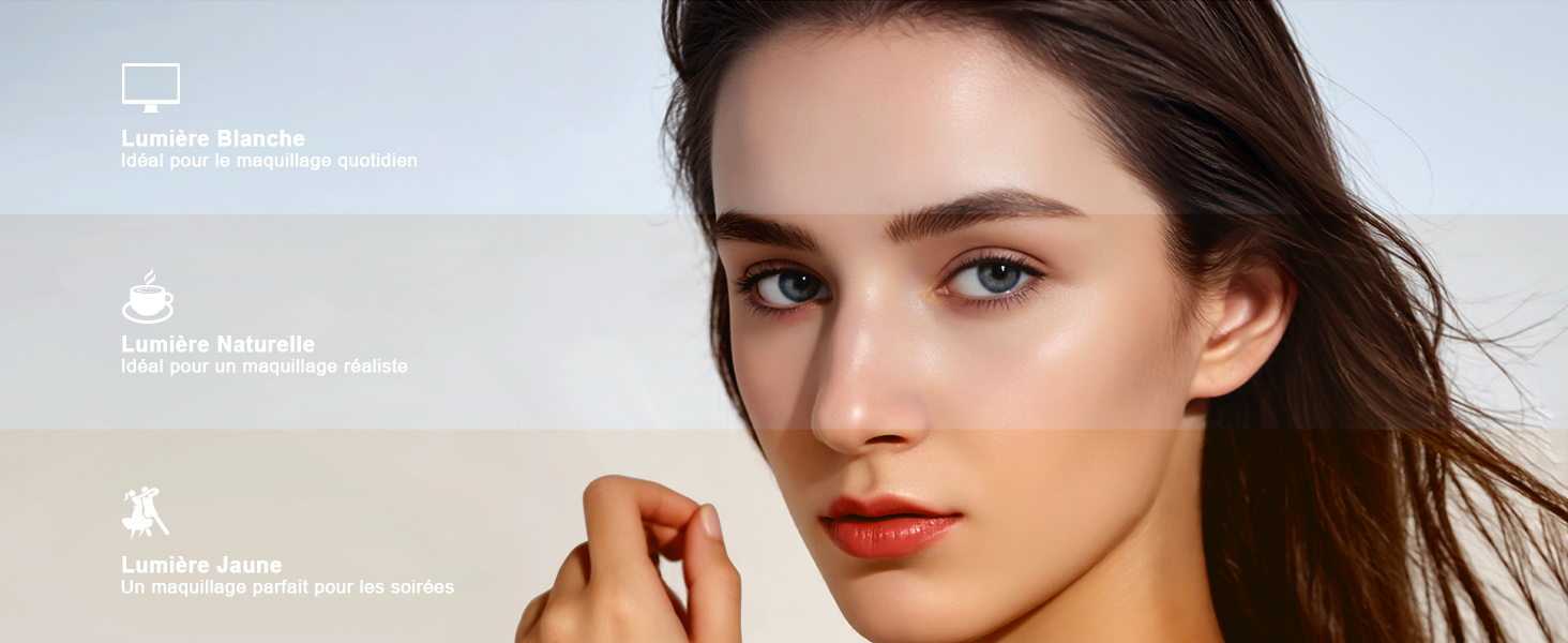 Mise en page publicitaire de produits de beauté avec un texte minimal et des tons de fond doux et sourds