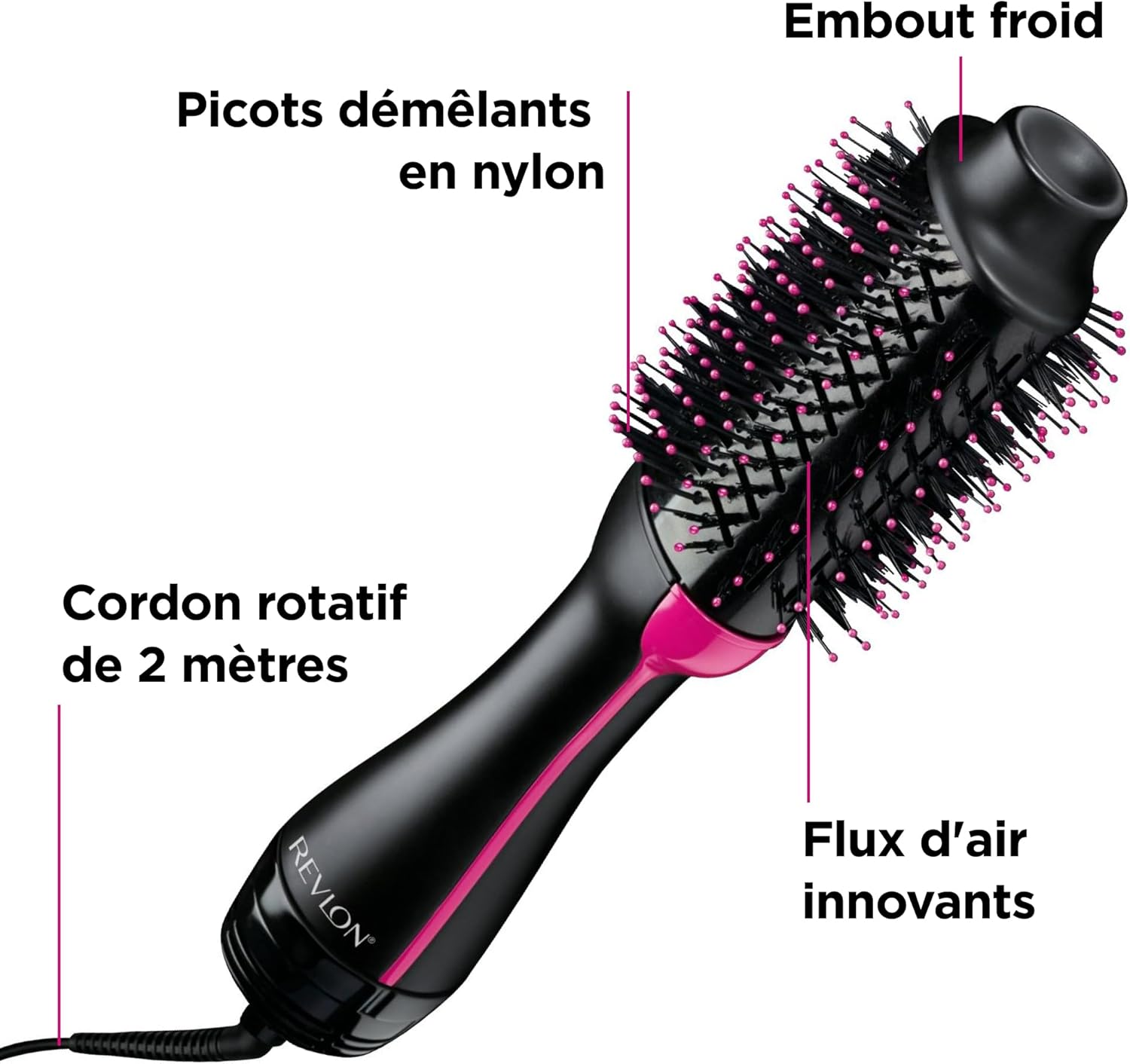 Revlon - Brosse Salon One-Step - volumisante, sèche-cheveux - RVDR5222
