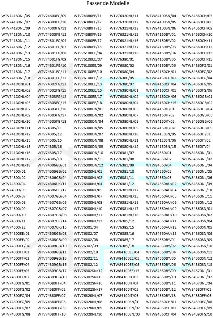 Bosch Siemens Neff Constructa - poignée sèche-linge 225x70x45mm plastique blanc - 00644221