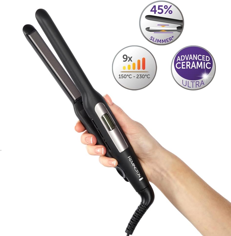 Remington - Pro-Ceramic S5515 - plaques extra-fines, céramique, 150-230°C, 9 réglages