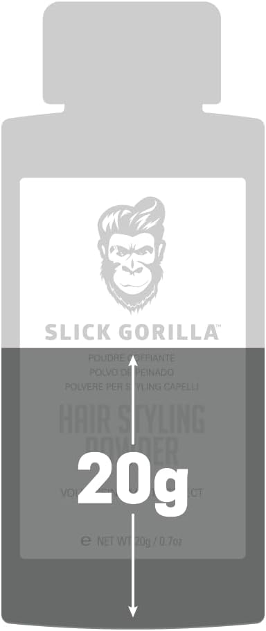 Slick Gorilla - Hair Styling Powder - 20g - Finition mate, volume
