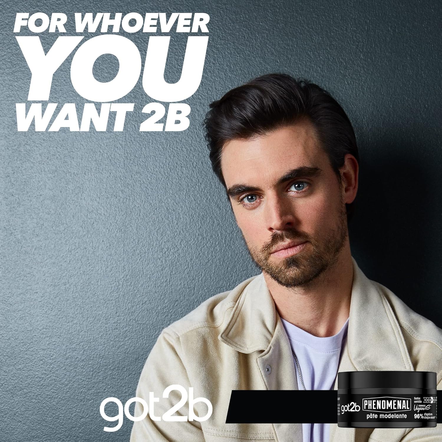 Got2b - PhenoMENal - pâte modelante 100ml - fixation naturelle