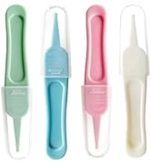 Pinces à Épiler, 4 Pcs Pinces à Epiler pour Bébé, Pinces de Nettoyage du Nez, Bébé Nez Pinces, Pi...
