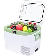 BINGI Glacière Electrique Voiture 18L à Compression avec Refroidissement Rapide - Réfrigérateur P...