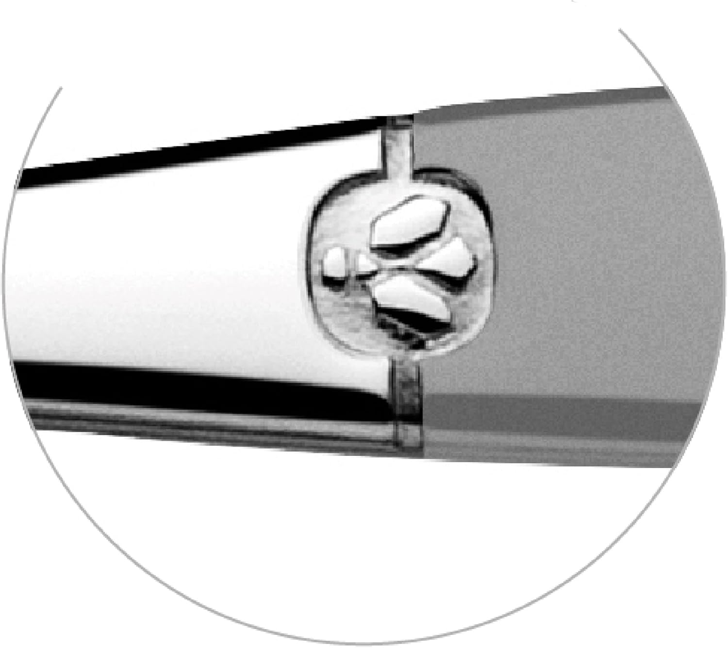 Lou Laguiole - Jet - 50 pièces pour 12 pers. - inox 18/0 sablé gris