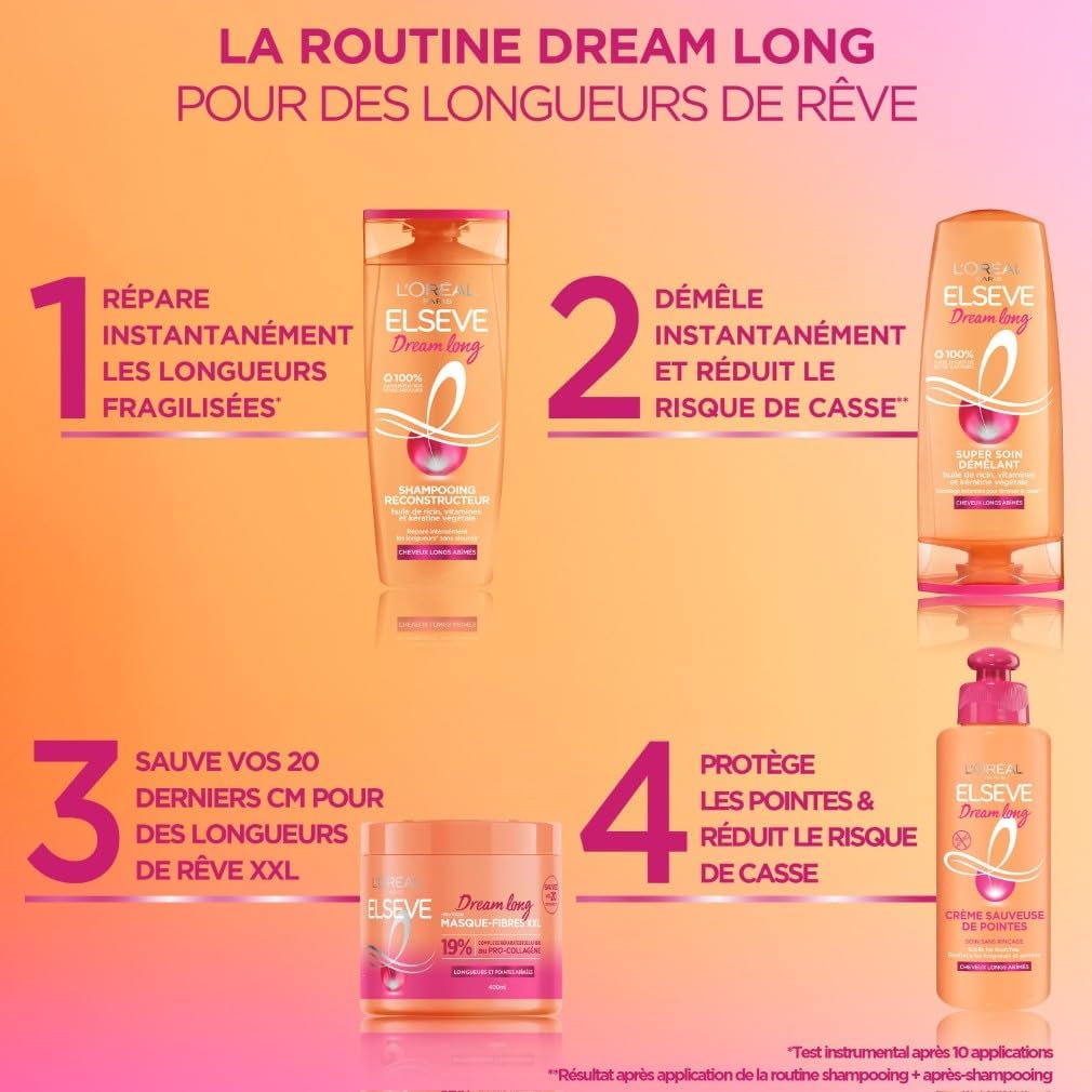 L'Oréal Paris - Elseve Dream Long - 400ml - masque nourrissant cheveux