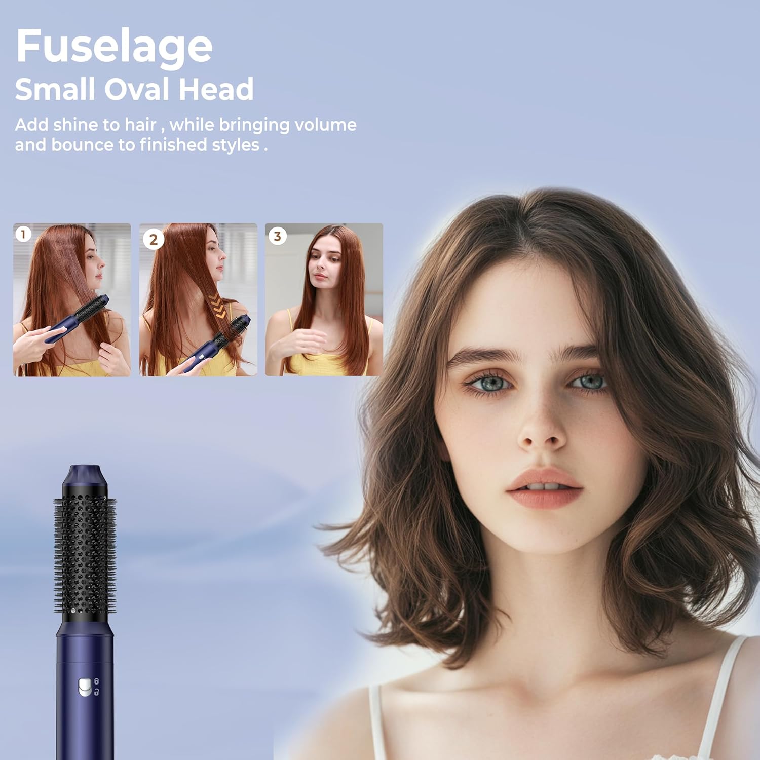 Brosse soufflante - Air Styler Pro - 1000W - brushing, sèche cheveux, boucleur