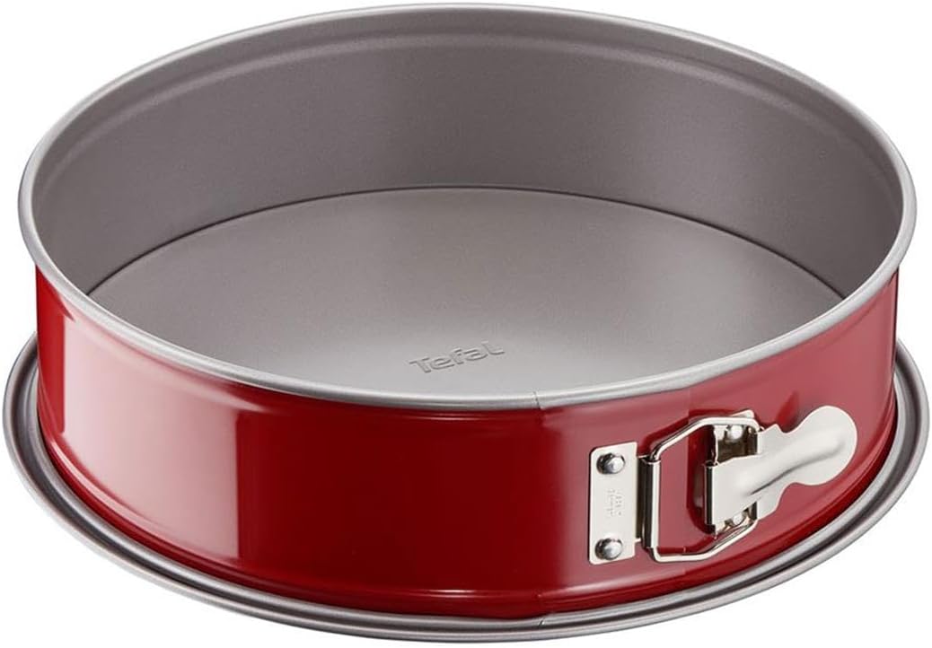 Tefal - moule à charnière Ingenio - 27 cm - revêtement antiadhésif, couleur rouge