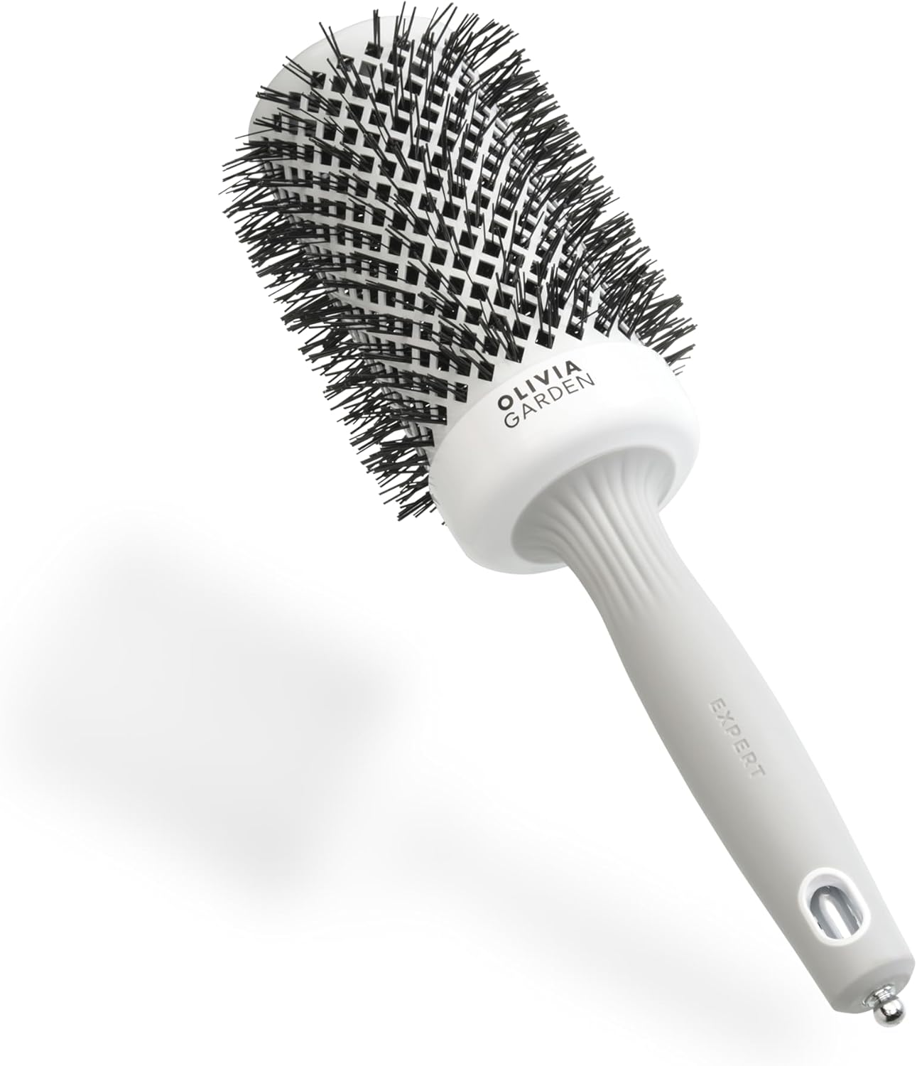 Olivia Garden - Expert Blowout Shine - brosse ronde céramique antistatique, effet brillant et sans frisottis