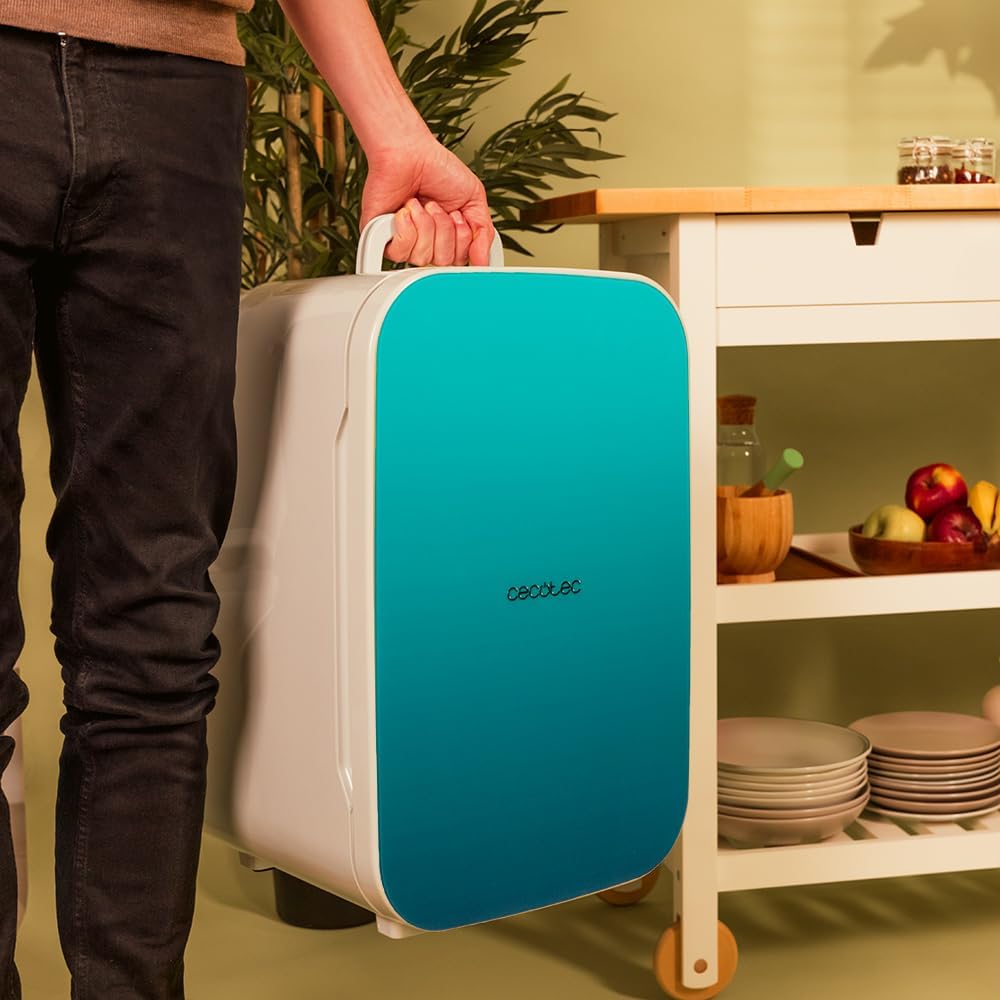 Cecotec - Bolero MiniCooling 25L - 25L - 12V/220V, froid/chaleur, portable